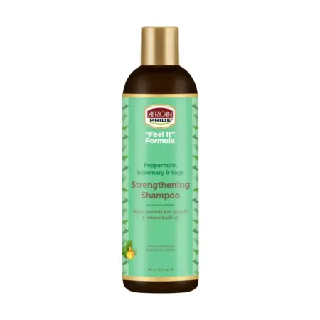 African Pride Peppermint, Rosemary and Sage Champú 355ml